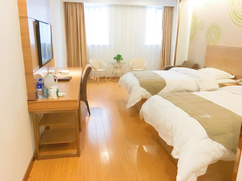 Greentree Inn Jiangxi Fuzhou Gandong Bridge Express Hotel Exterior foto