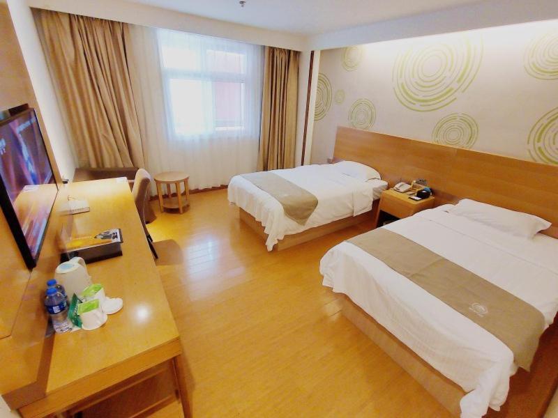 Greentree Inn Jiangxi Fuzhou Gandong Bridge Express Hotel Exterior foto