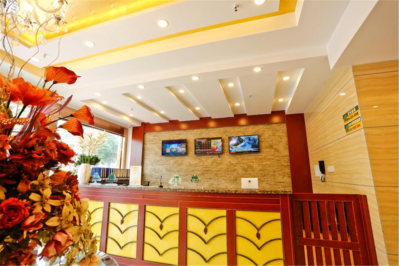 Greentree Inn Jiangxi Fuzhou Gandong Bridge Express Hotel Exterior foto